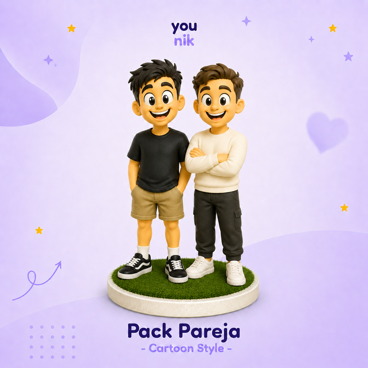 Pack pareja (2 figuras)
