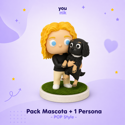 Pack mascota + 1 persona